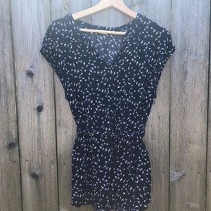 Maternity Tie Front Blouse (Stitch Fix)